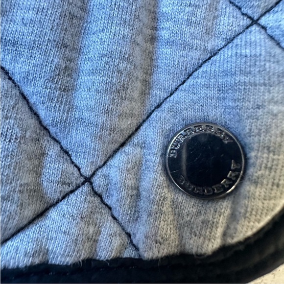 Authentic Burberry Boys 4Y Quilted Lightweight Windbreaker
Jacket Black - Picture 8 of 11